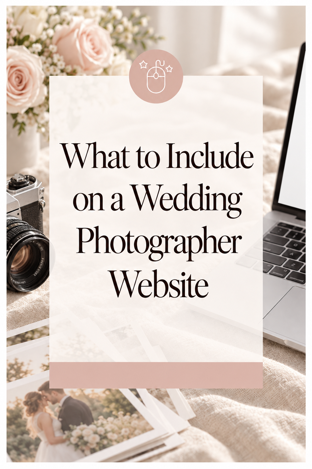 What to Include on a Wedding Photographer Website
