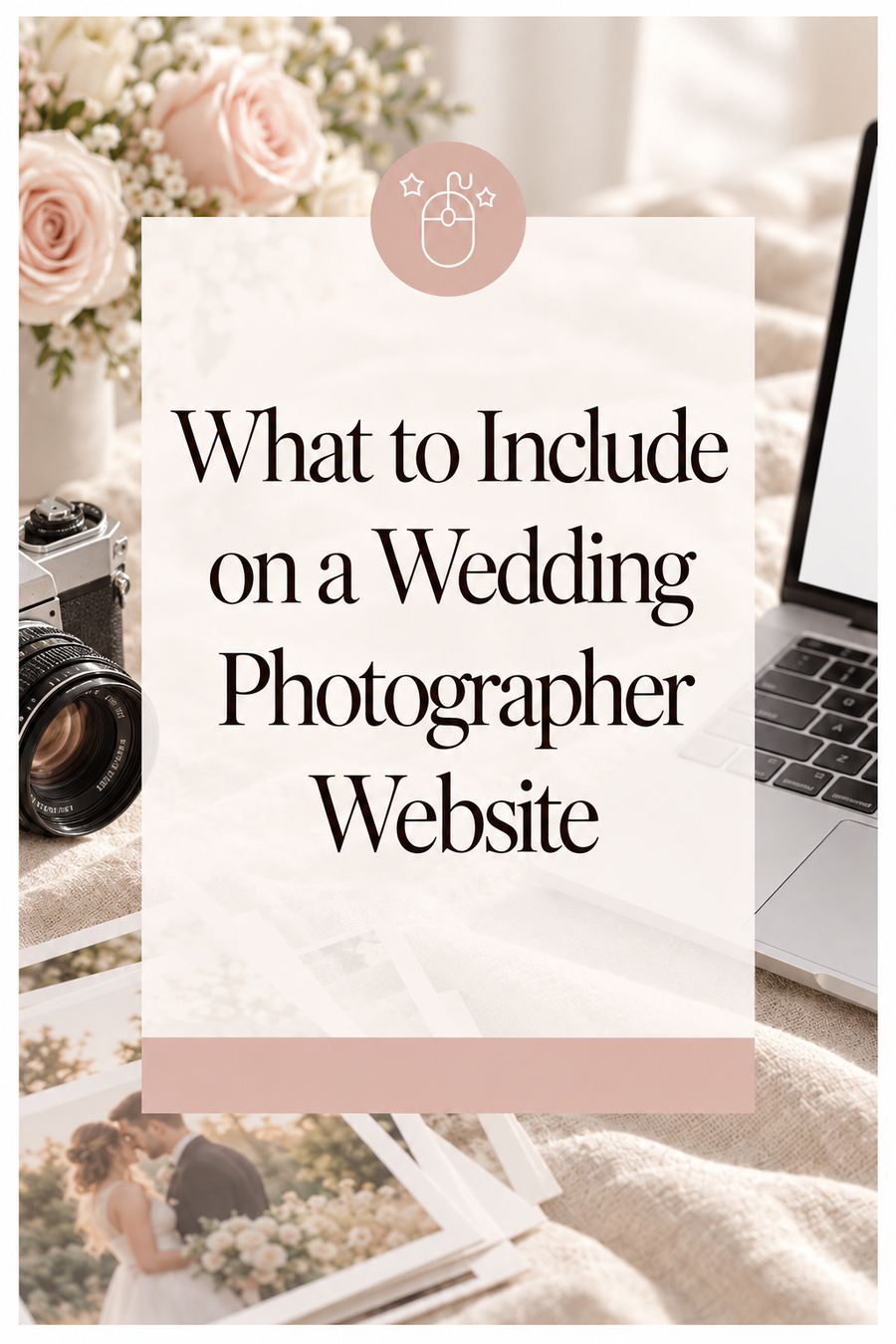 What to Include on a Wedding Photographer Website