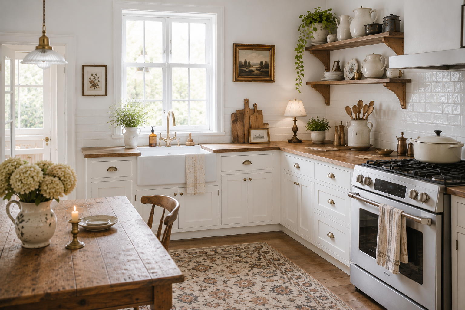 12 Cozy Vintage Kitchen Decor Ideas for the Perfect Cottagecore Aesthetic
