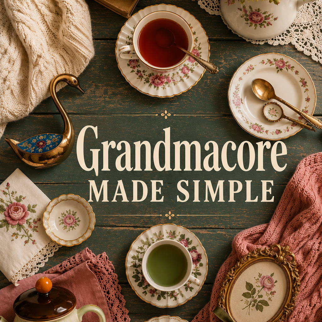 Grandmacore Made Simple: Easy Ways to Add Vintage Charm to Your Home