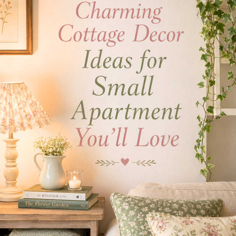 Turn Your Small Apartment Into a Cottage Dream with These 17 Ideas