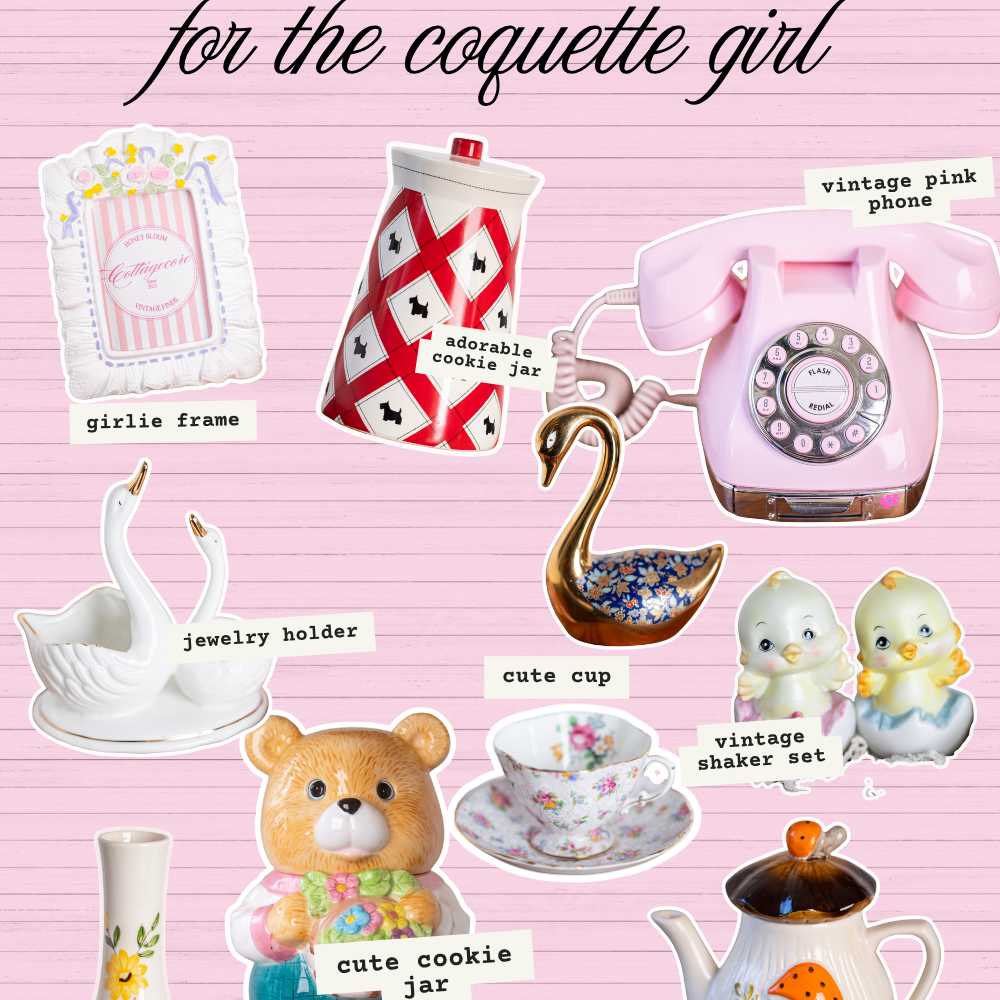 The Ultimate Vintage Coquette Gift Guide: 13 Feminine Gift Ideas