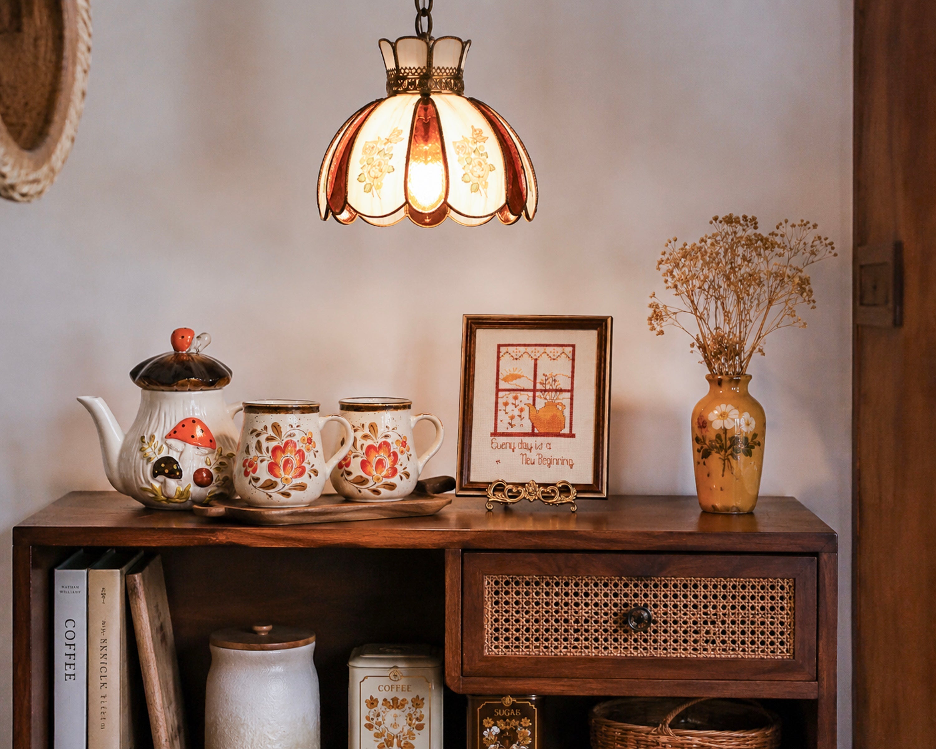 10 Mid Century Kitchen Ideas for the Perfect Coffee Nook