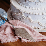 Vintage Cake Server Spatula | Ornate Silver Cake Knife | Antique Wedding Cake Server | Bridal Shower Gift