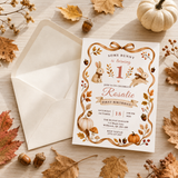 Some Bunny Is Turning One First Birthday Invitation | Canva 5x7