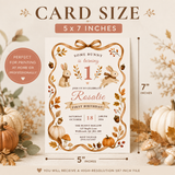 Some Bunny Is Turning One First Birthday Invitation | Canva 5x7