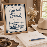 Little Cowboy Baby Shower Table Signs, 6 Editable 8x10 Western Canva Signs