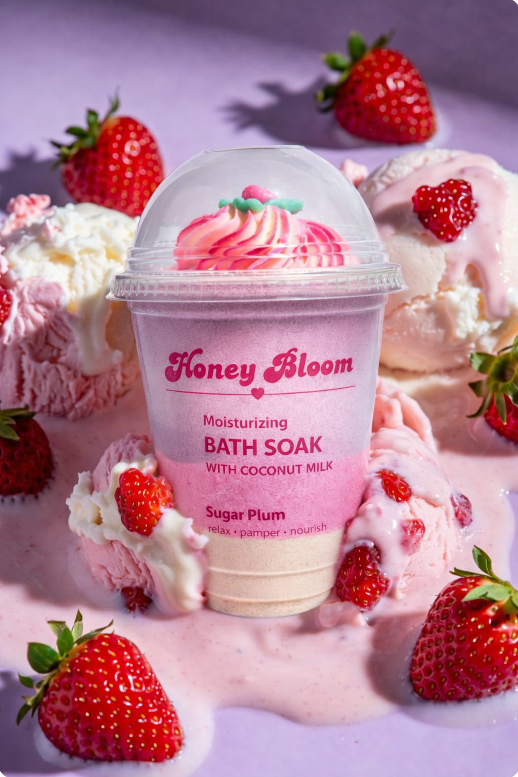 Strawberry Milkshake Bath Soak