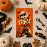 Retro Halloween Party Favors Template