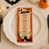 Retro Halloween Party Bundle – Editable Canva Party Templates