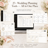 Ultimate Wedding Planner HTML | Interactive Digital Wedding Organizer with Budget, Guest List, Checklist, Timeline & Vendor Tracker