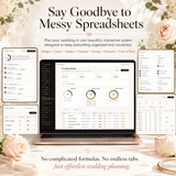 Ultimate Wedding Planner HTML | Interactive Digital Wedding Organizer with Budget, Guest List, Checklist, Timeline & Vendor Tracker