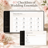 Ultimate Wedding Planner HTML | Interactive Digital Wedding Organizer with Budget, Guest List, Checklist, Timeline & Vendor Tracker