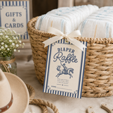 Little Cowboy Diaper Raffle Card Printable