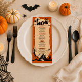 Retro Halloween Party Bundle – Editable Canva Party Templates