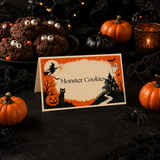 Retro Halloween Party Bundle – Editable Canva Party Templates