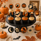 Retro Halloween Party Bundle – Editable Canva Party Templates