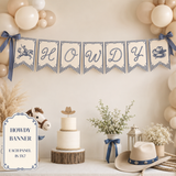 Little Cowboy Baby Shower Bundle, Western Printable Party Decor