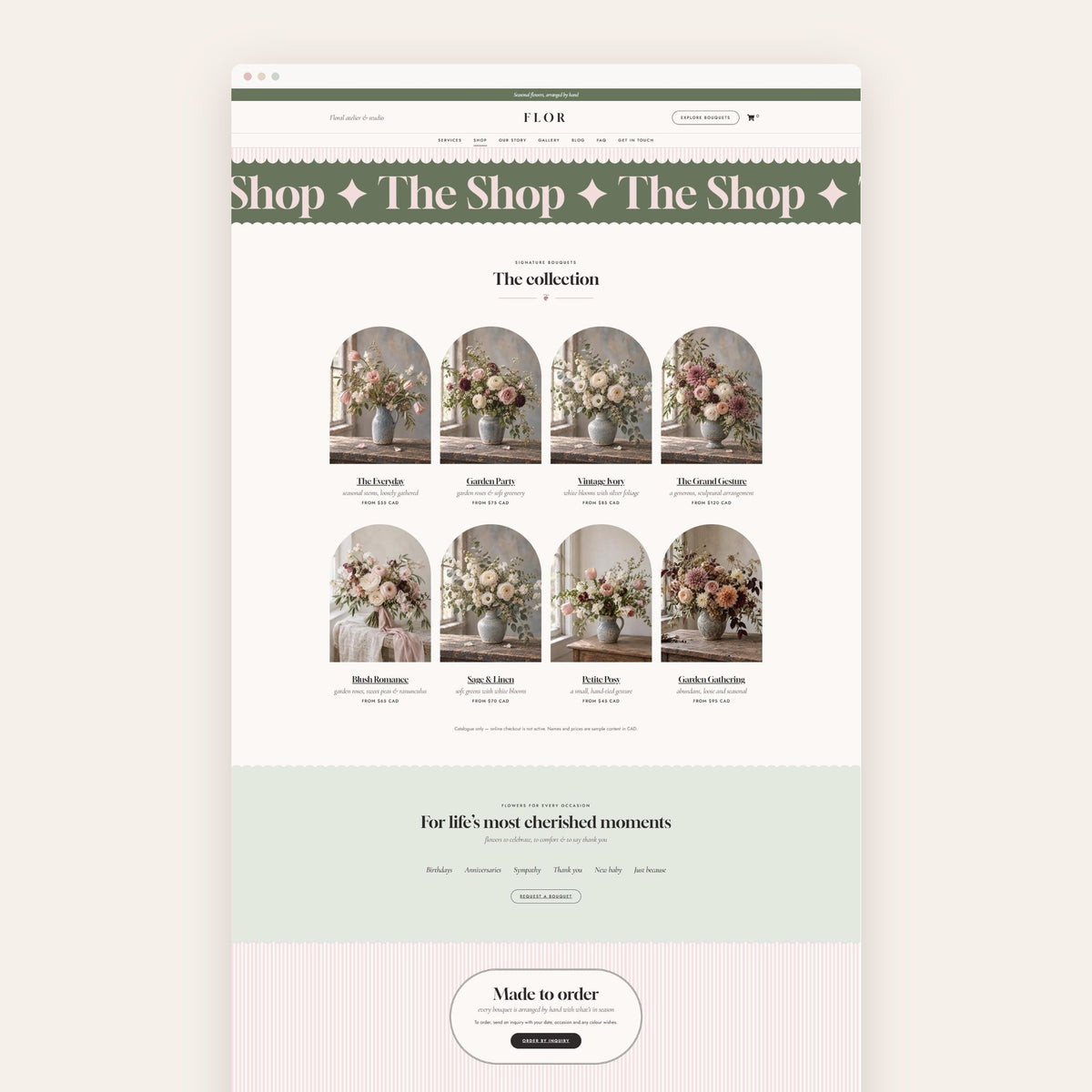 Flor WordPress Theme