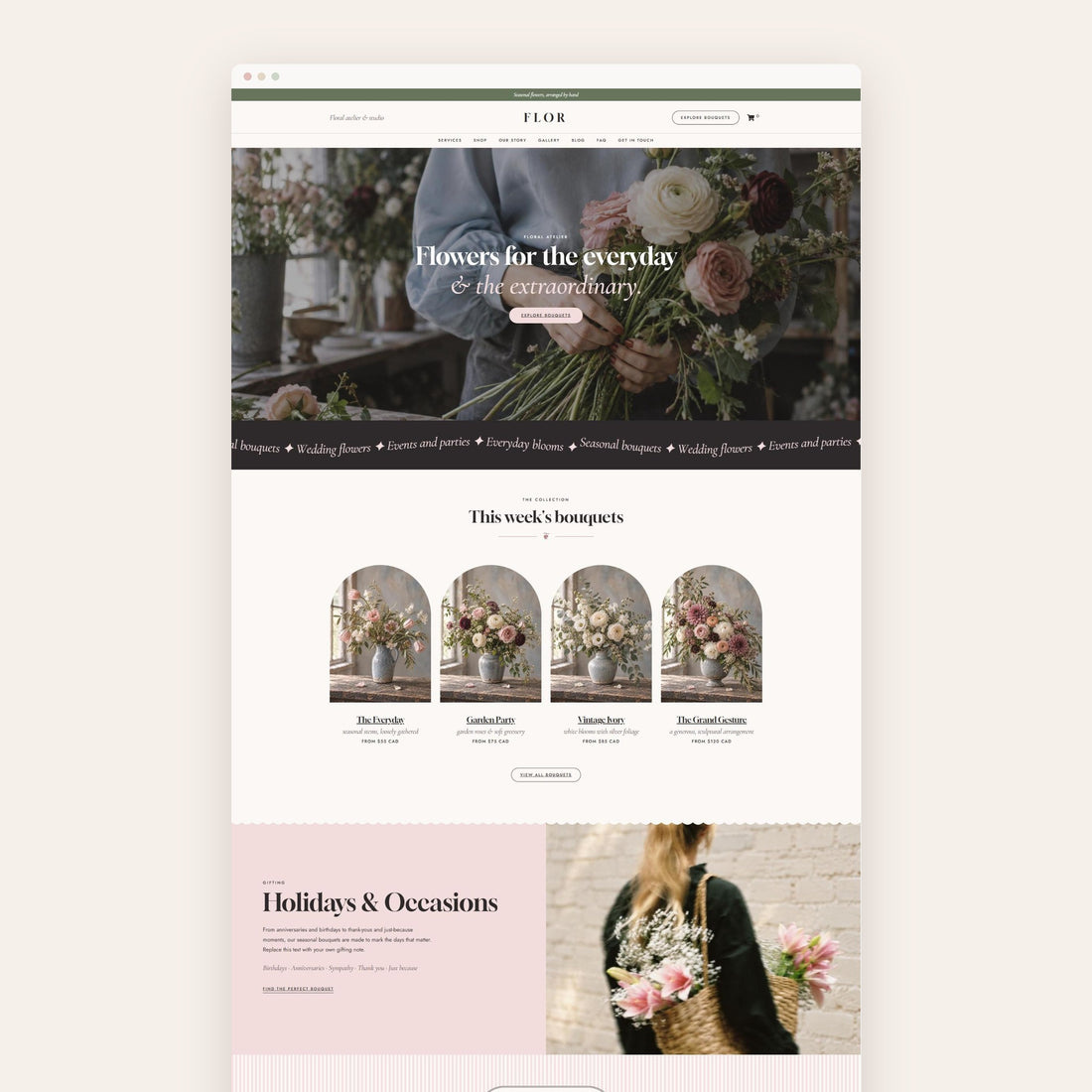 Flor WordPress Theme