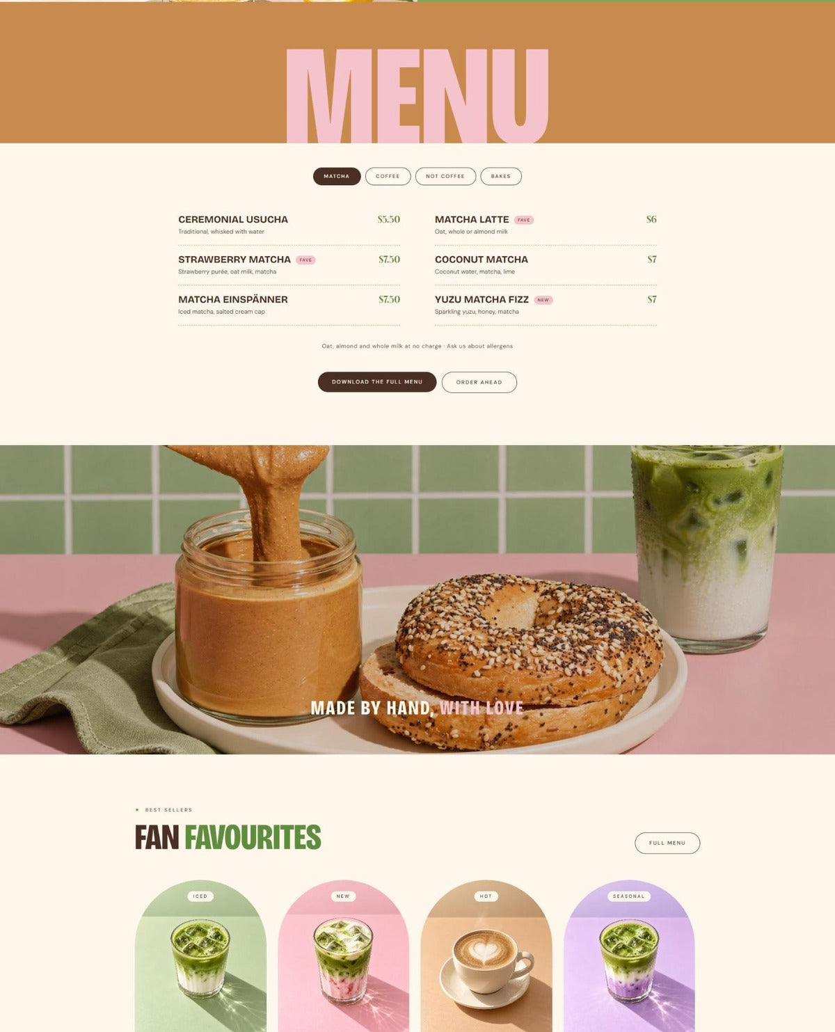 HANA tabbed menu #page