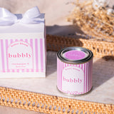 bubbly | sparkling champagne + fresh berries + tangerine