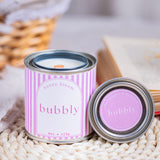 bubbly | sparkling champagne + fresh berries + tangerine