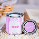 bubbly | sparkling champagne + fresh berries + tangerine
