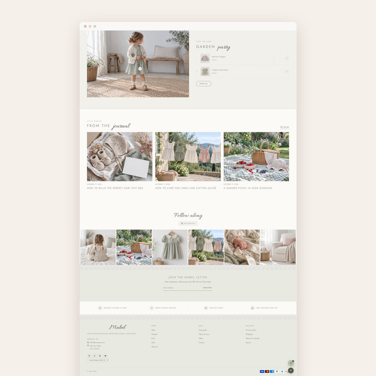 Mabel Shopify Theme