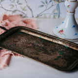 Rustic Copper Serving Tray | Made in Canada | Vintage Copper Decor