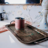 Rustic Copper Serving Tray | Made in Canada | Vintage Copper Decor