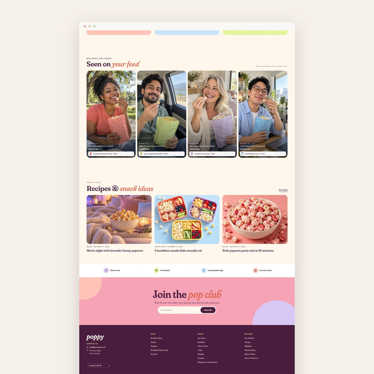 Poppy Shopify Theme