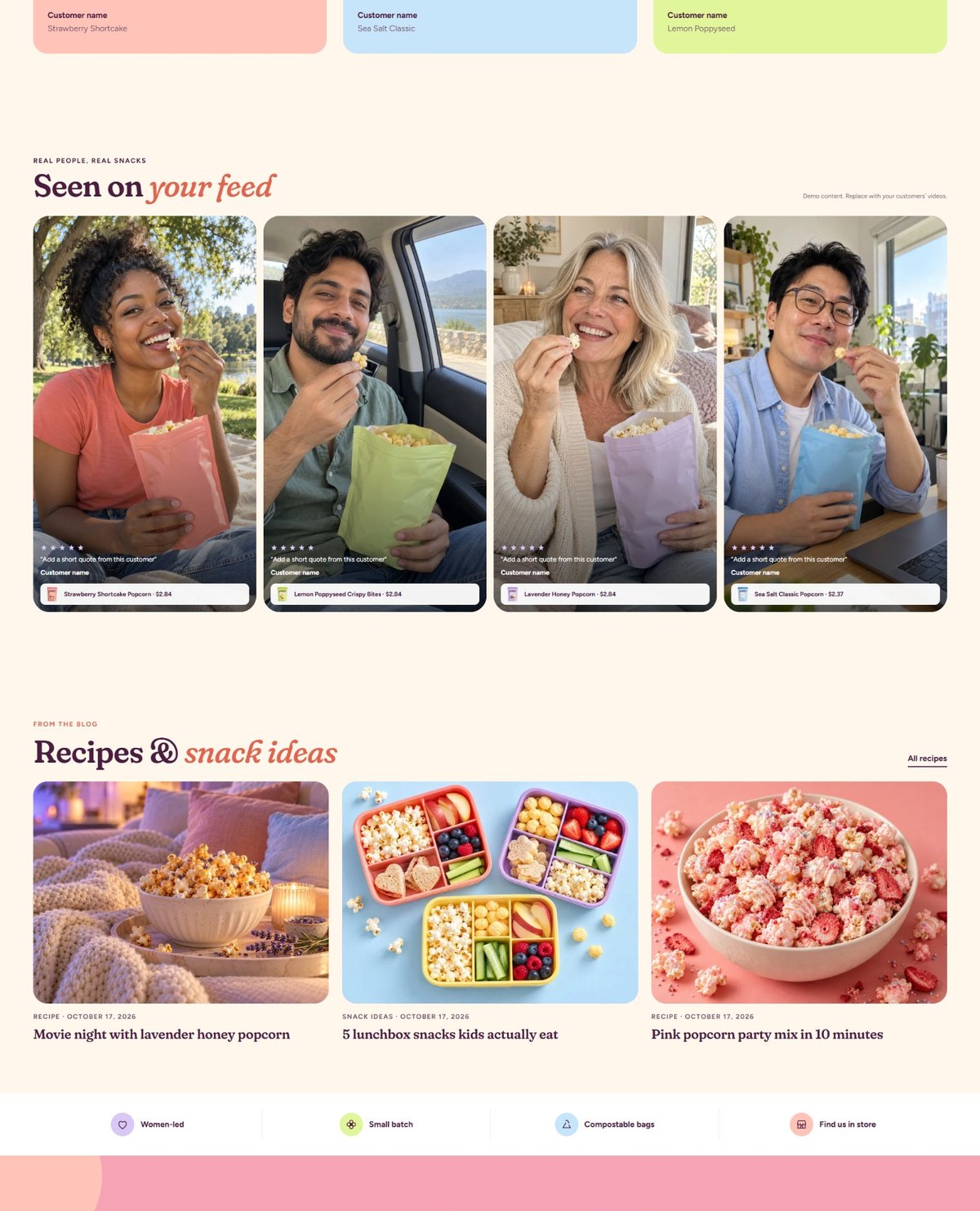 POPPY customer photos and recipes #page