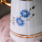 Polish Vintage Porcelain Carafe – Romantic Kitchen Styling Piece