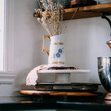 Polish Vintage Porcelain Carafe – Romantic Kitchen Styling Piece