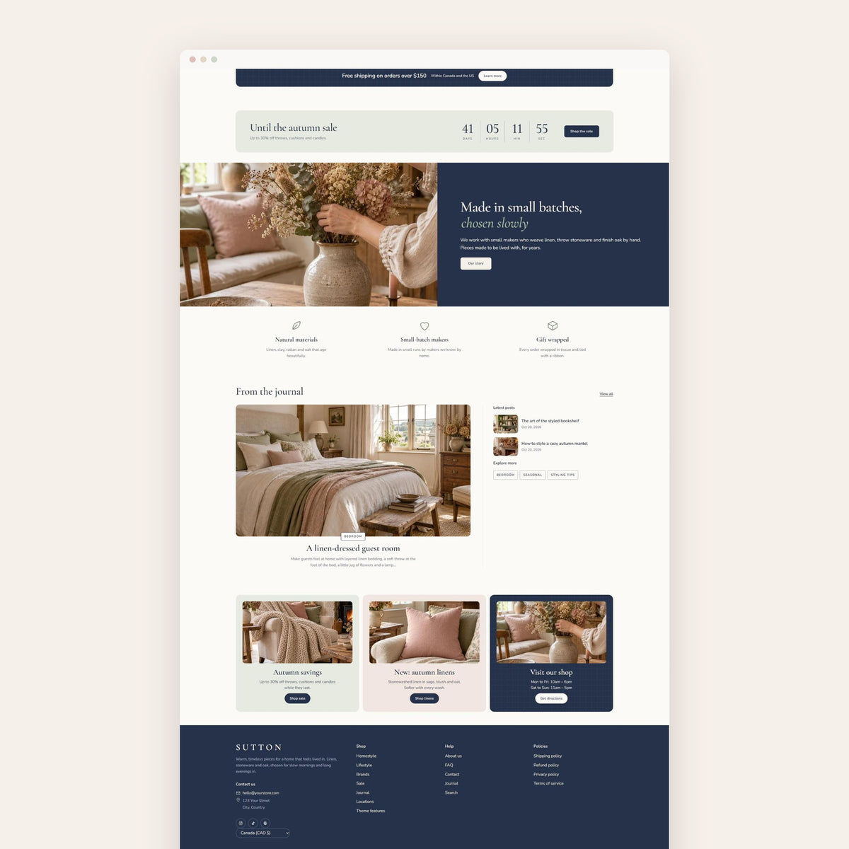 Sutton Shopify Theme
