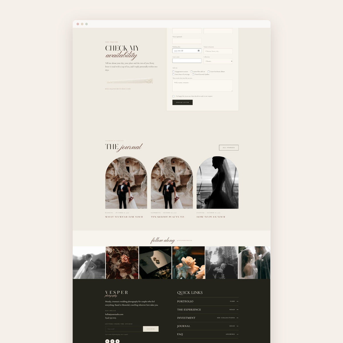 Vesper WordPress Theme