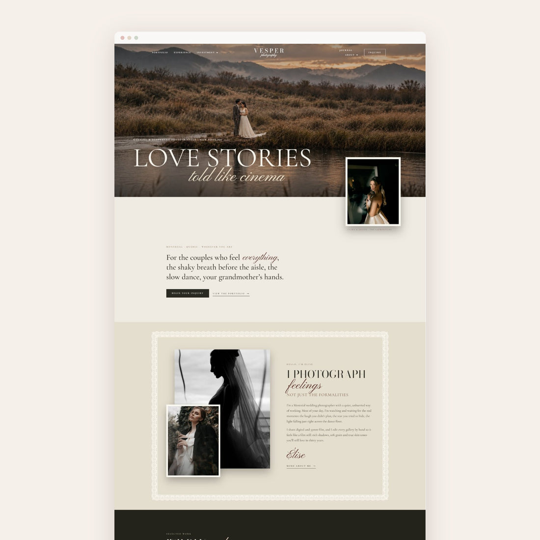 Vesper WordPress Theme