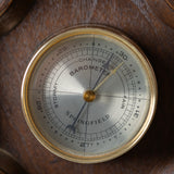 Vintage Springfield wall weather station for cottage cabin or lodge decor