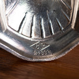 Vintage Silver Plated Candlestick Holders Pair – Britannia Plate Style Candle Holders