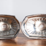 Vintage Silver Plated Candlestick Holders Pair – Britannia Plate Style Candle Holders